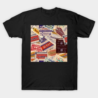 Vintage Candy Wrappers T-Shirt